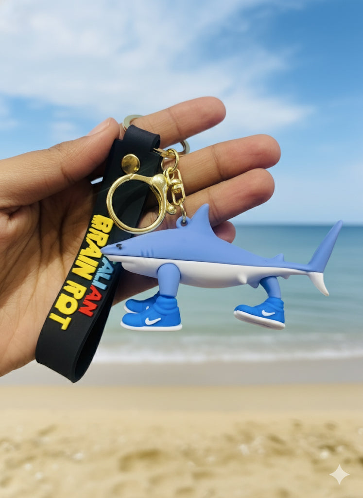 Italian Brain Rot Keychain – Gift Ocean