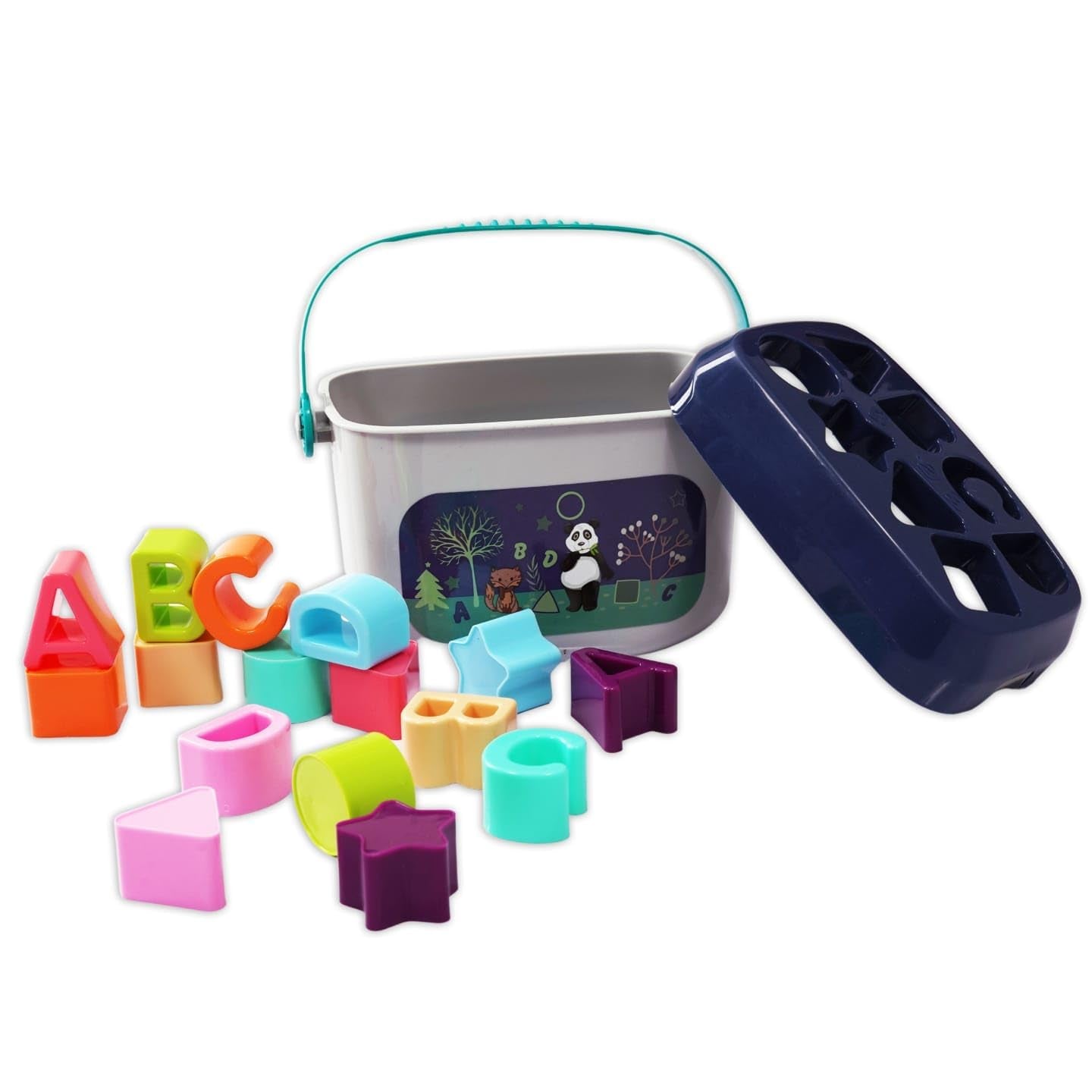 Alphabet Shape Learning Blocks – Gift Ocean