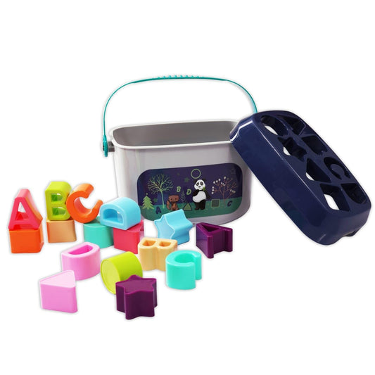 Alphabet Shape Learning Blocks