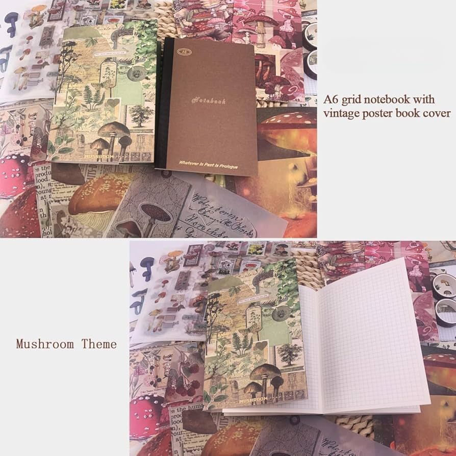Paper Vintage Aesthetic Scrapbook Kit