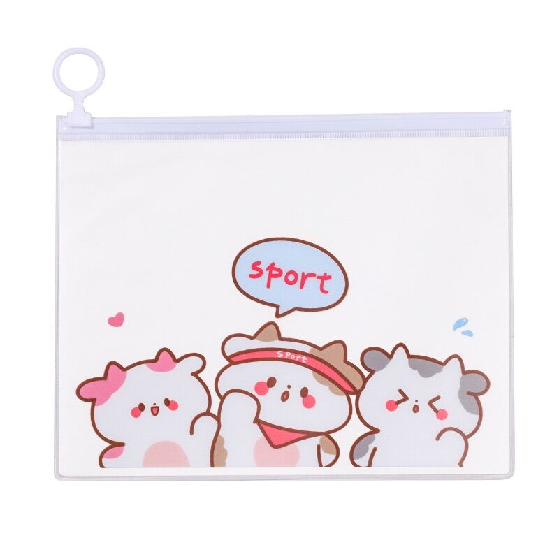 Stylish Transparent Zip Lock Pouch