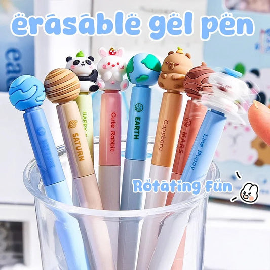 360° Furry Friends Erasable Pen Set of 4