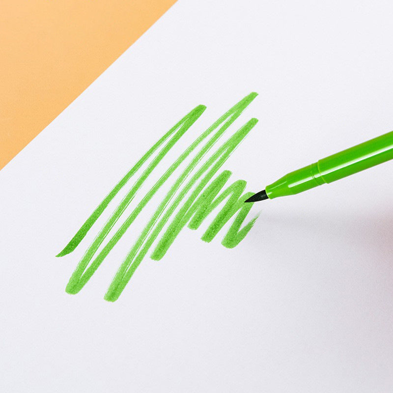 24-Color Brush Pen Sketch Markers - Perfect Artistic