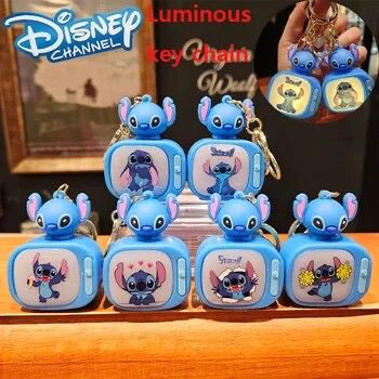 Stitch-Themed TV Keychains