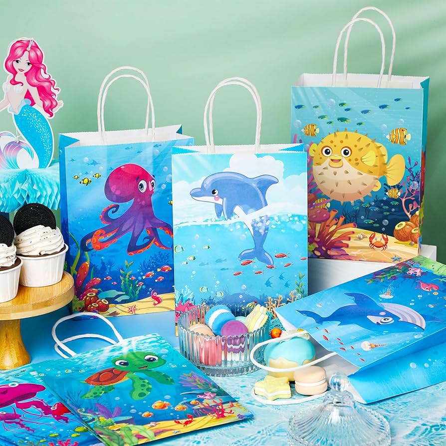 3D Glitter Paper Bag ( Big Size )