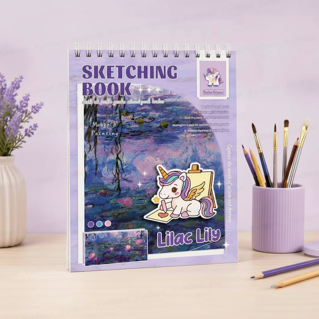 Aesthetic Sketching Book for Artist