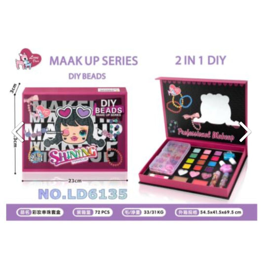 2 in 1 Makeup & Beads