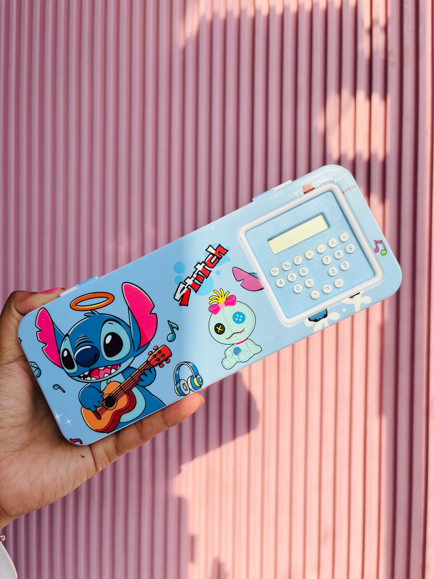 Pencil Box with Calculator