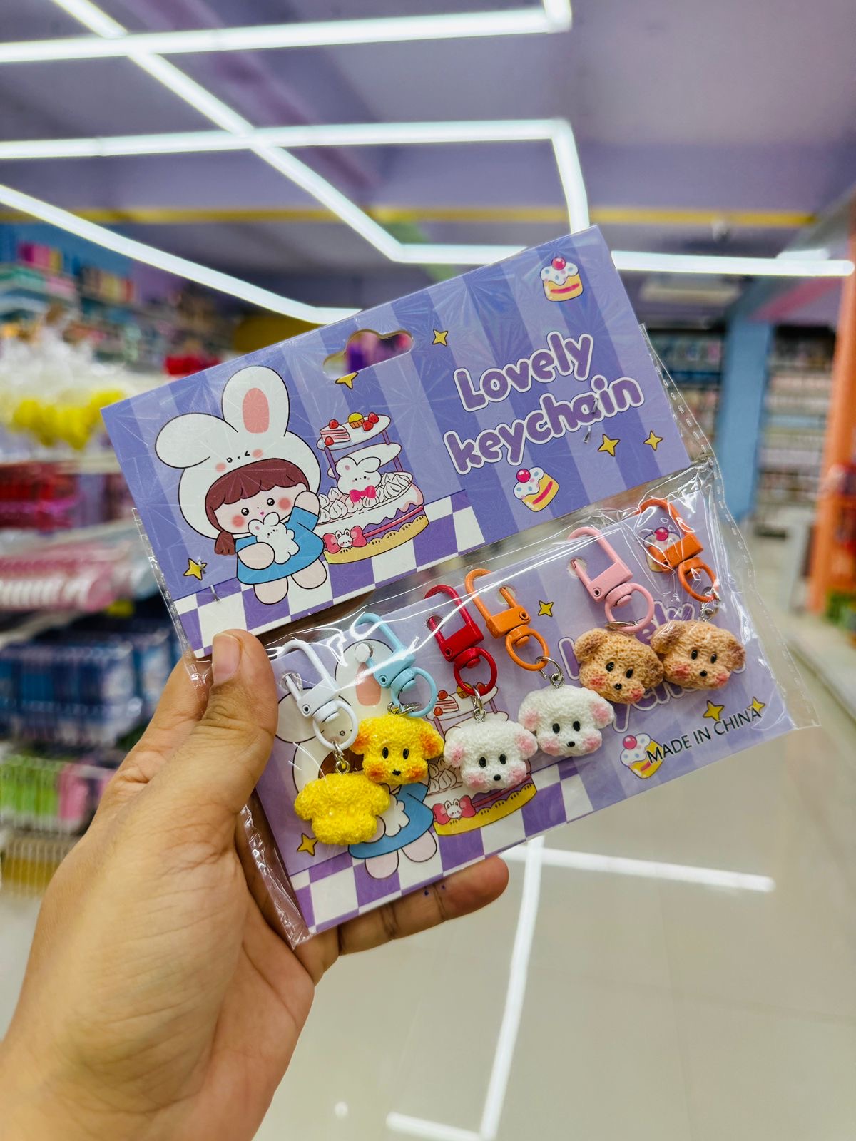 Lovely Mini Keychains (Set of 6)