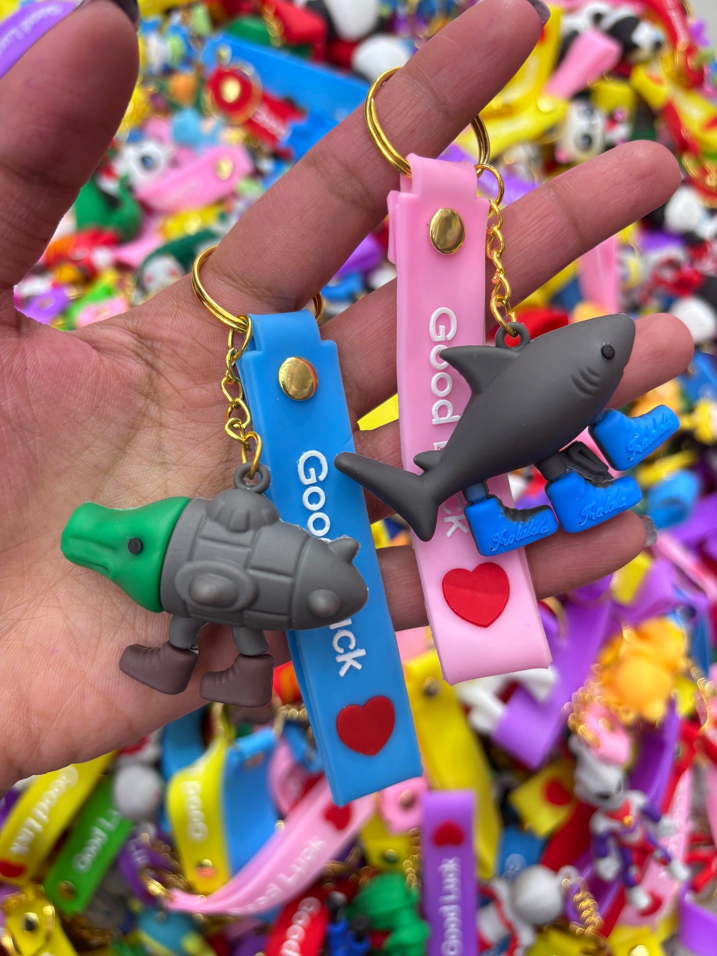 Cute Keychain With Belt