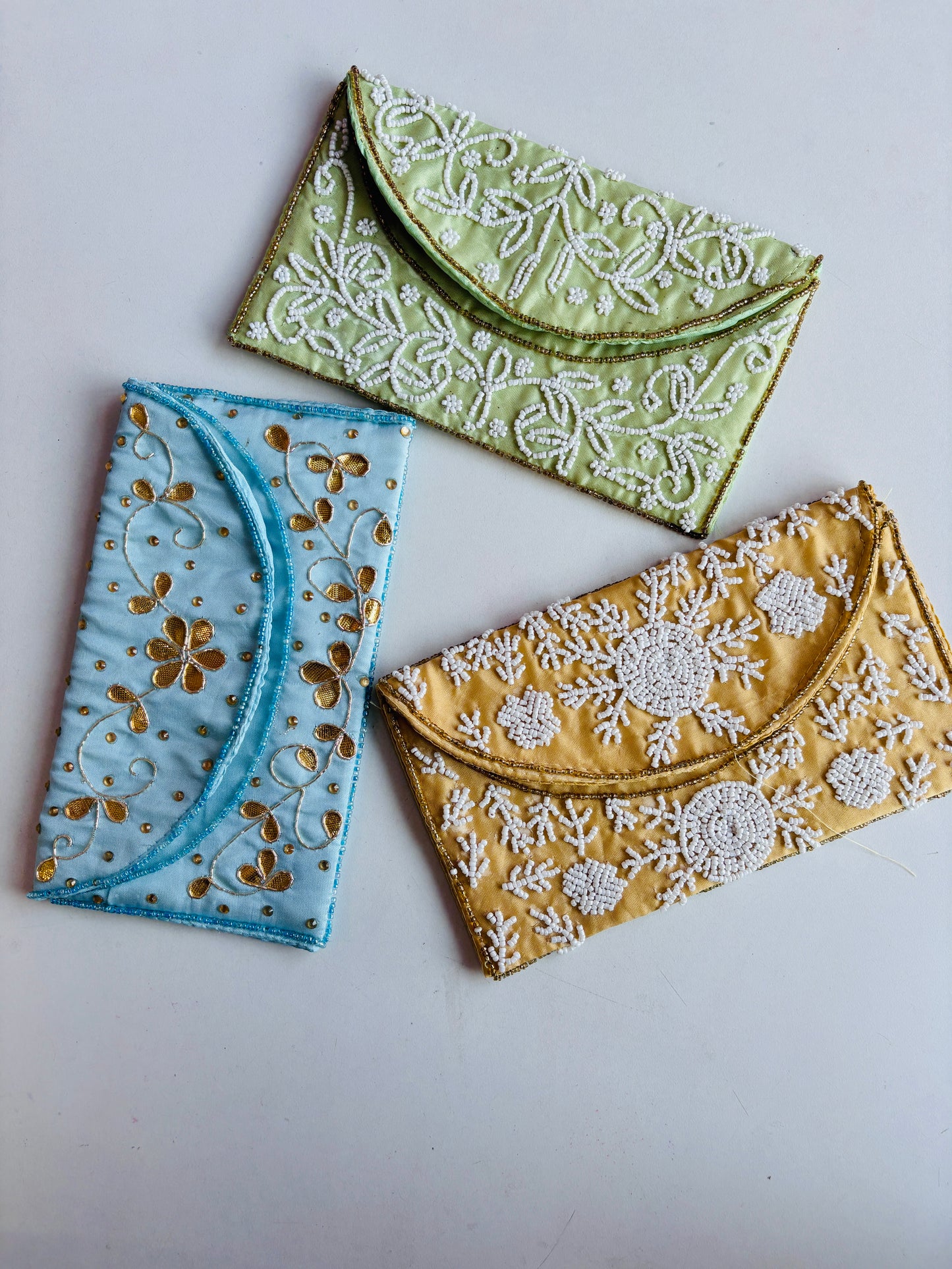 Beaded Blossom Purse