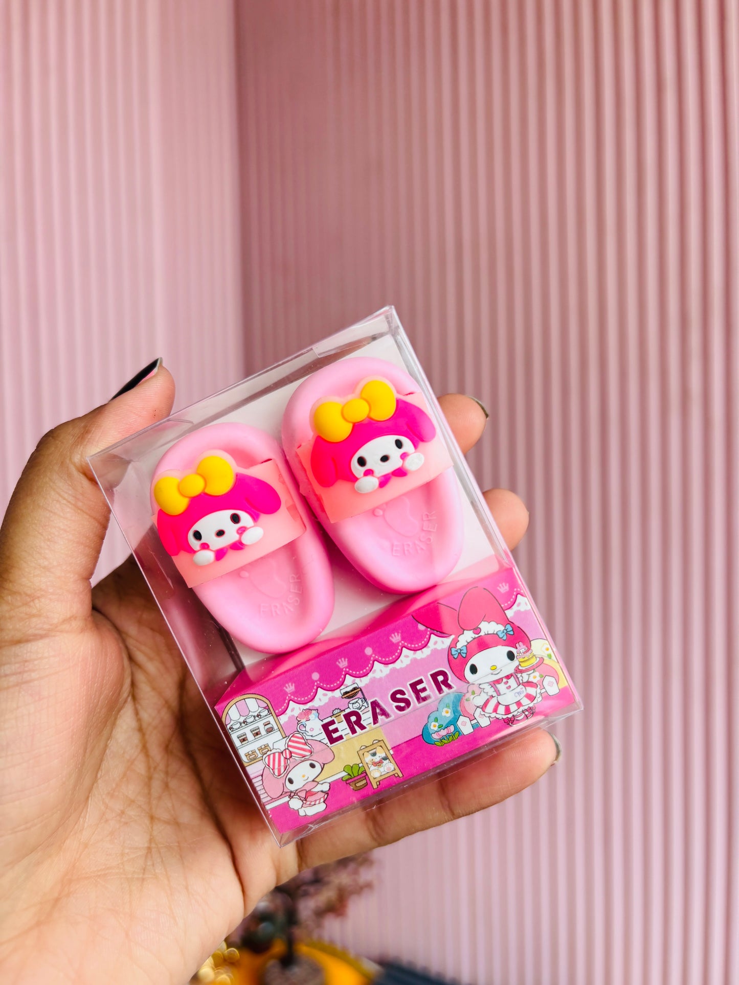 Cute Slipper Eraser