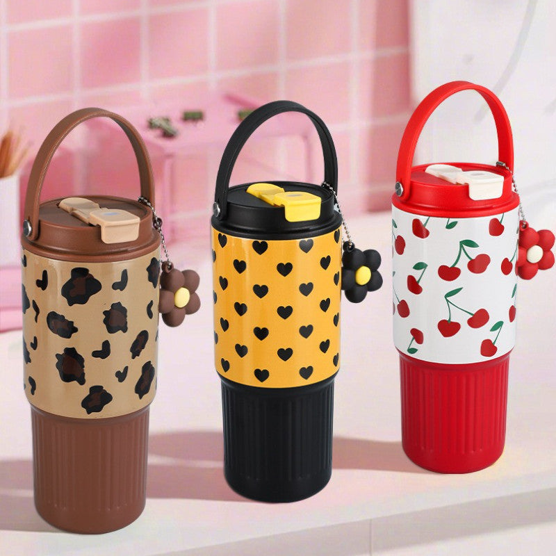 Floral Charm Tumbler