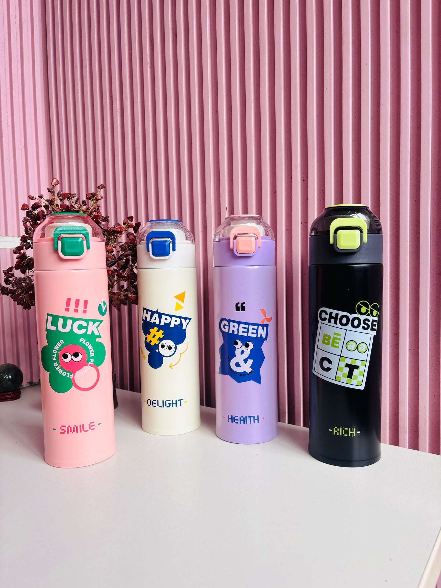 Cute Printed Kids Bottle