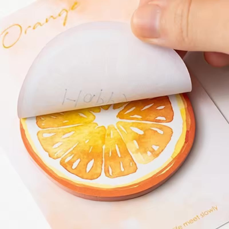 Cute Fruits Sticky Note ( Pack of 4 )