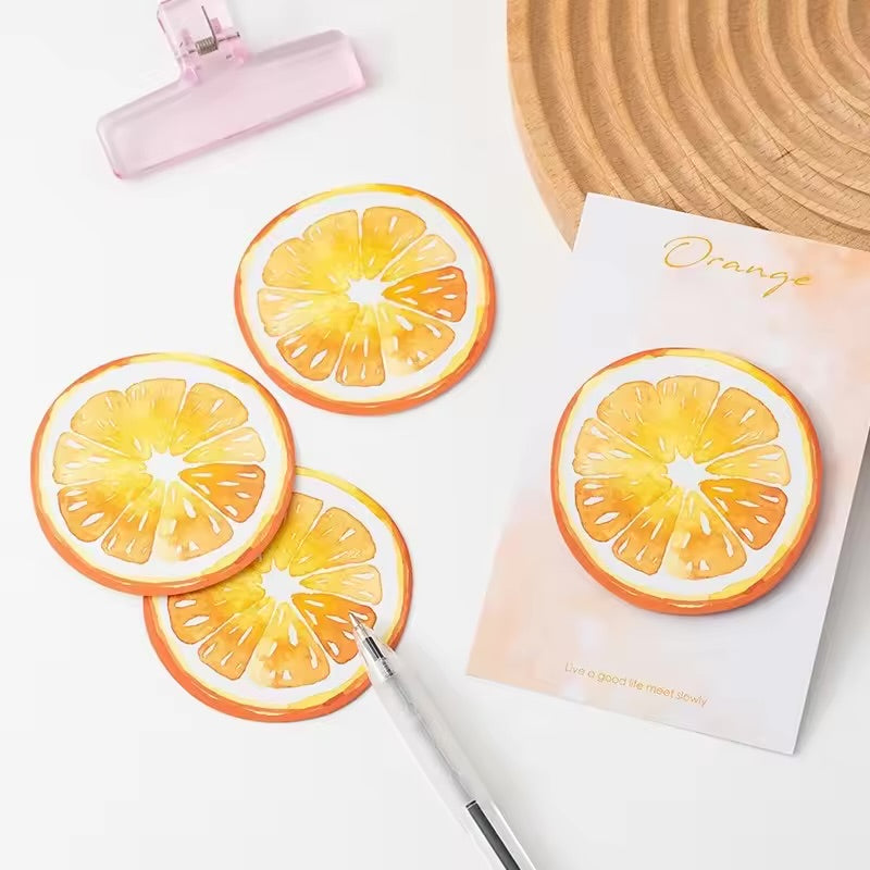 Cute Fruits Sticky Note ( Pack of 4 )