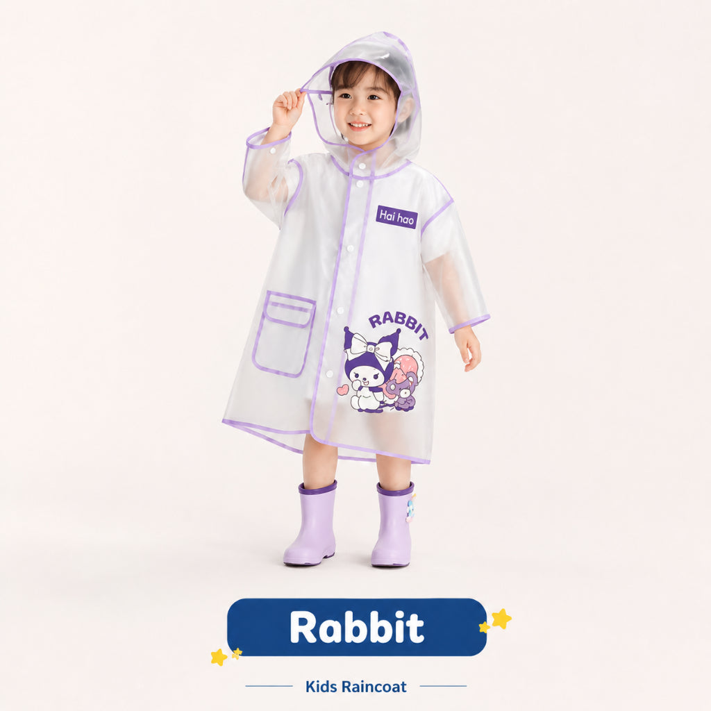 Kuromi Kids Raincoat