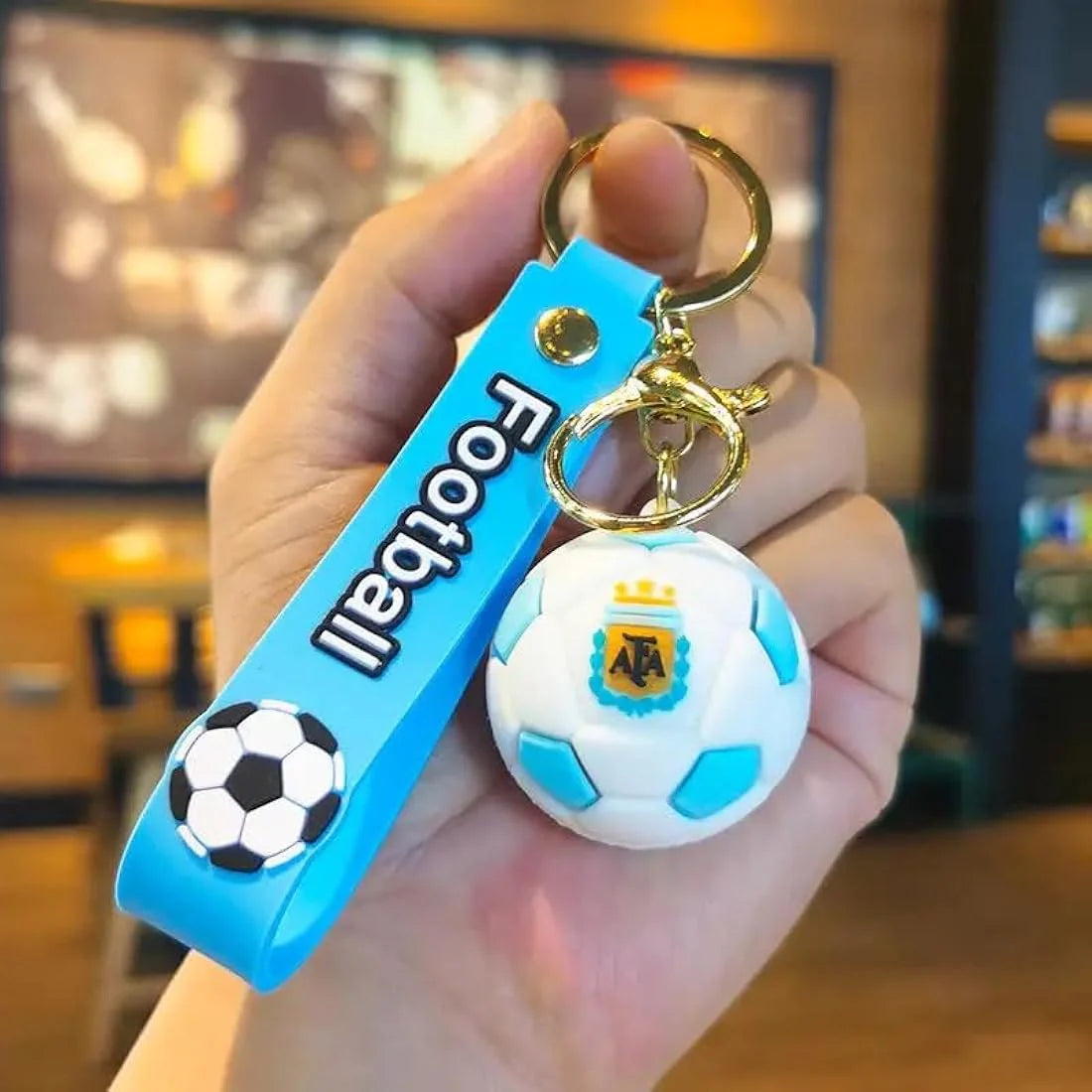 Football Keychain