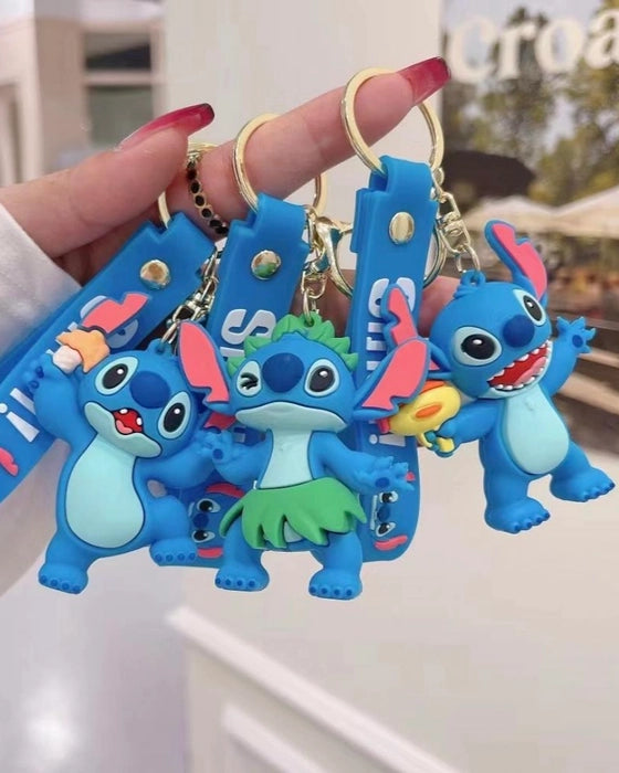 Stitch Anime Keychain (Pack of 1)