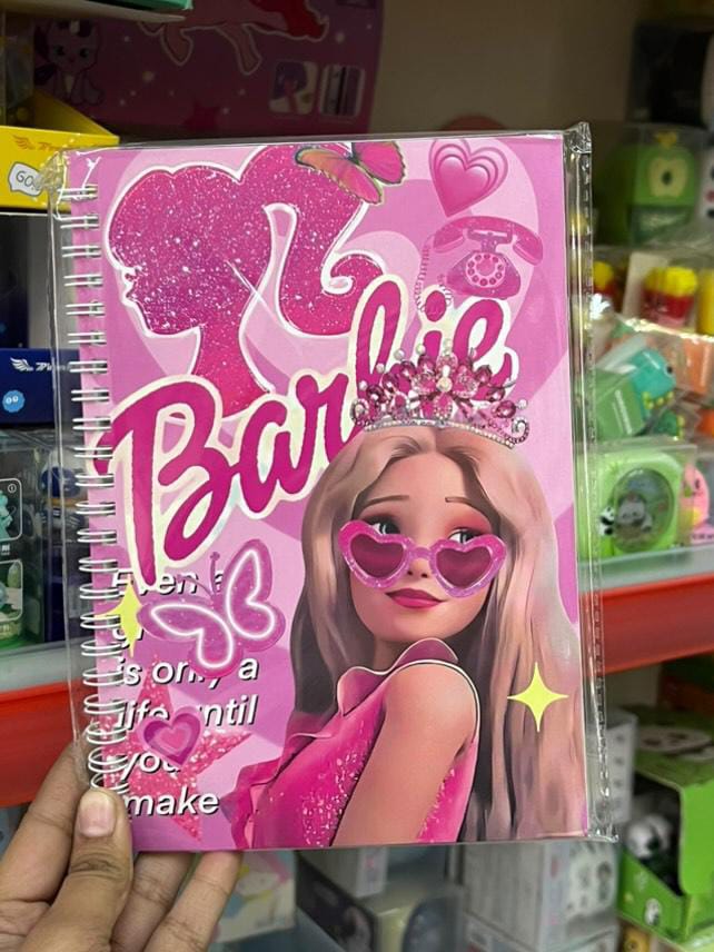 Barbie Spiral Notebook