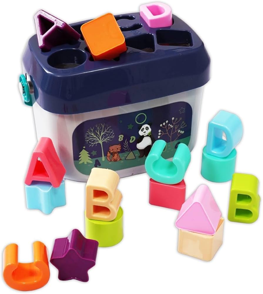 Alphabet Shape Learning Blocks – Gift Ocean