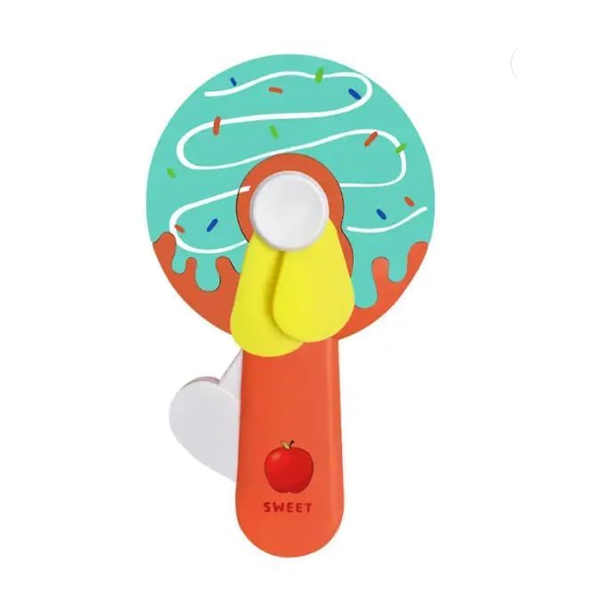 Hand Pressure Mini Donut Fan