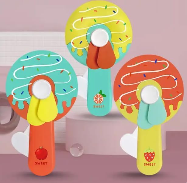 Hand Pressure Mini Donut Fan