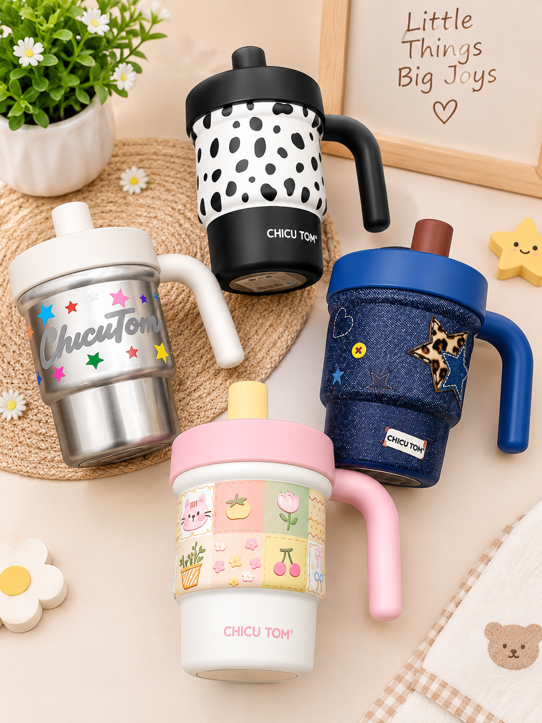 Chicu Tom Kids Handle Sipper