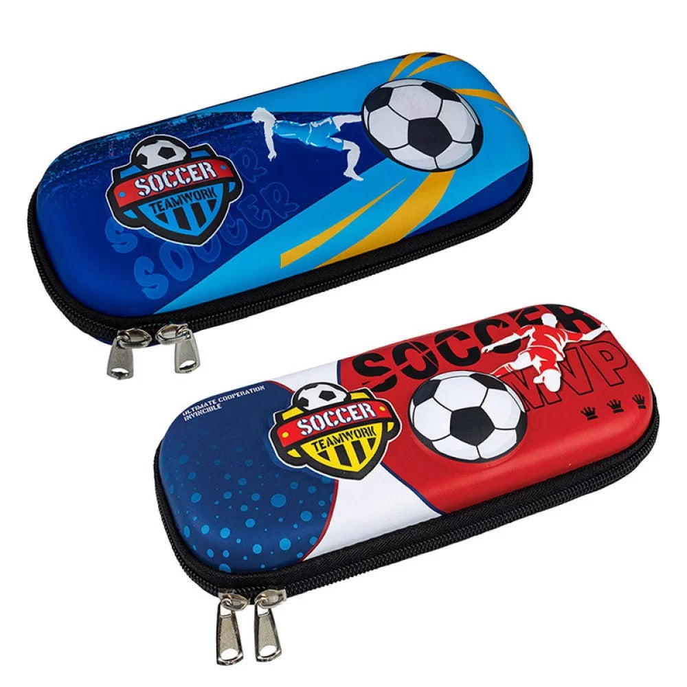 Cool Soccer-Themed Pencil Pouch