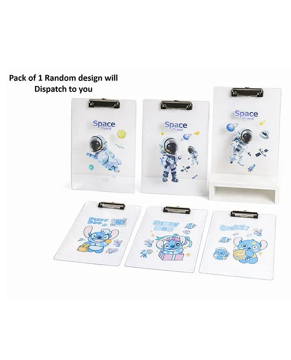 Cute Character Transparent Clipboard