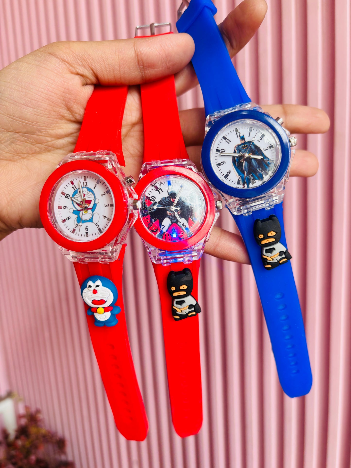 Character 3D Strap Light Watch