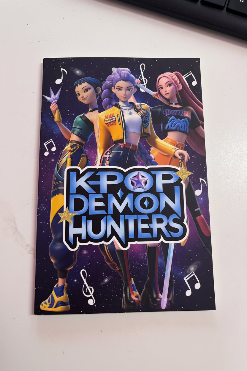 K Pop Demon Hunter Notebook