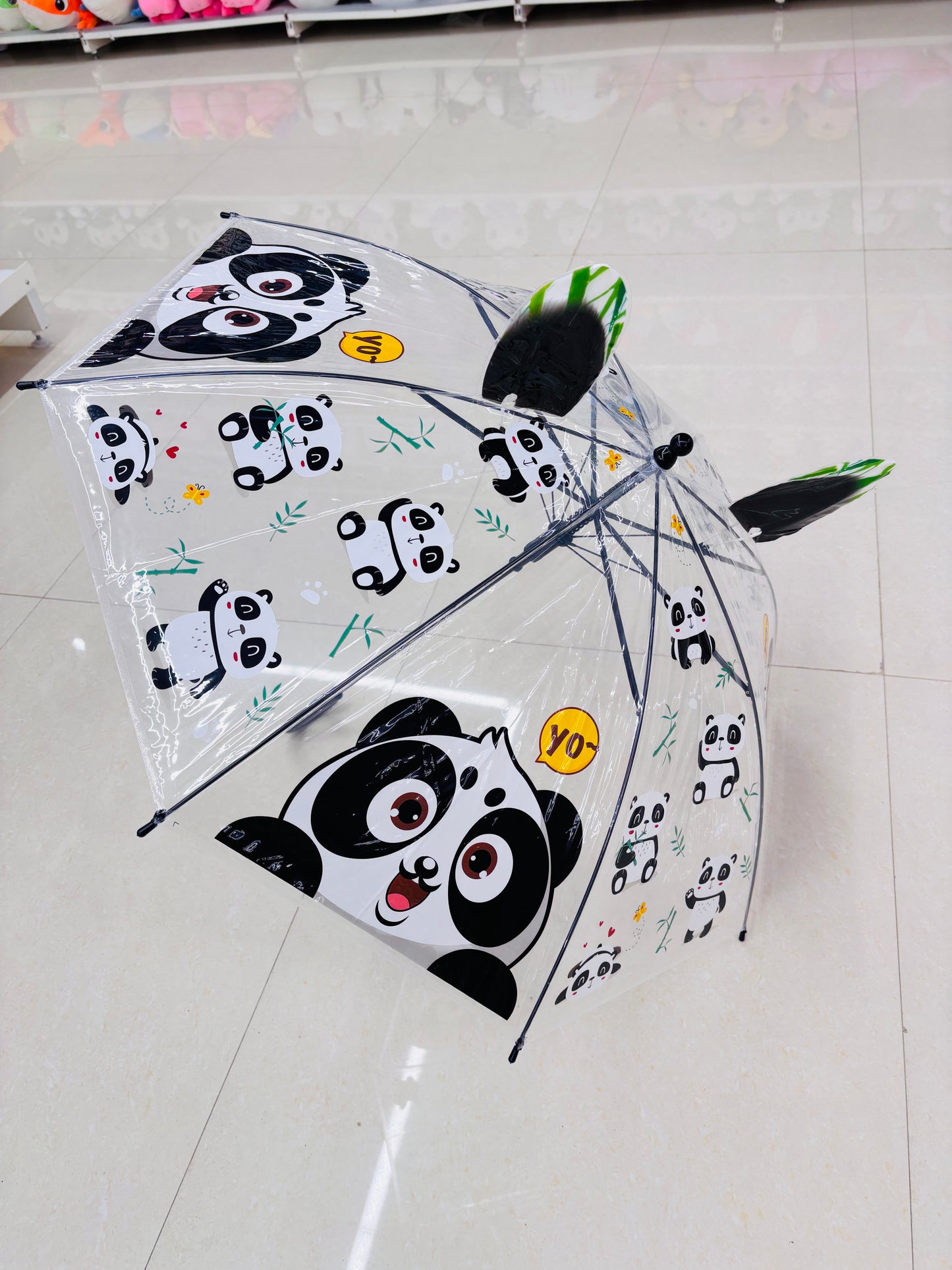 Transparent 3D Umbrella for KIDS