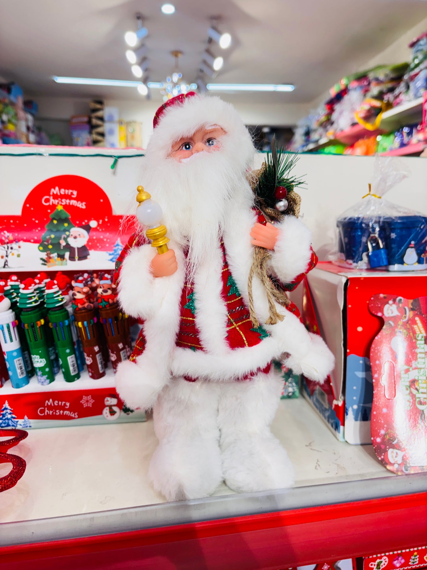 Singing and Dancing Santa Claus