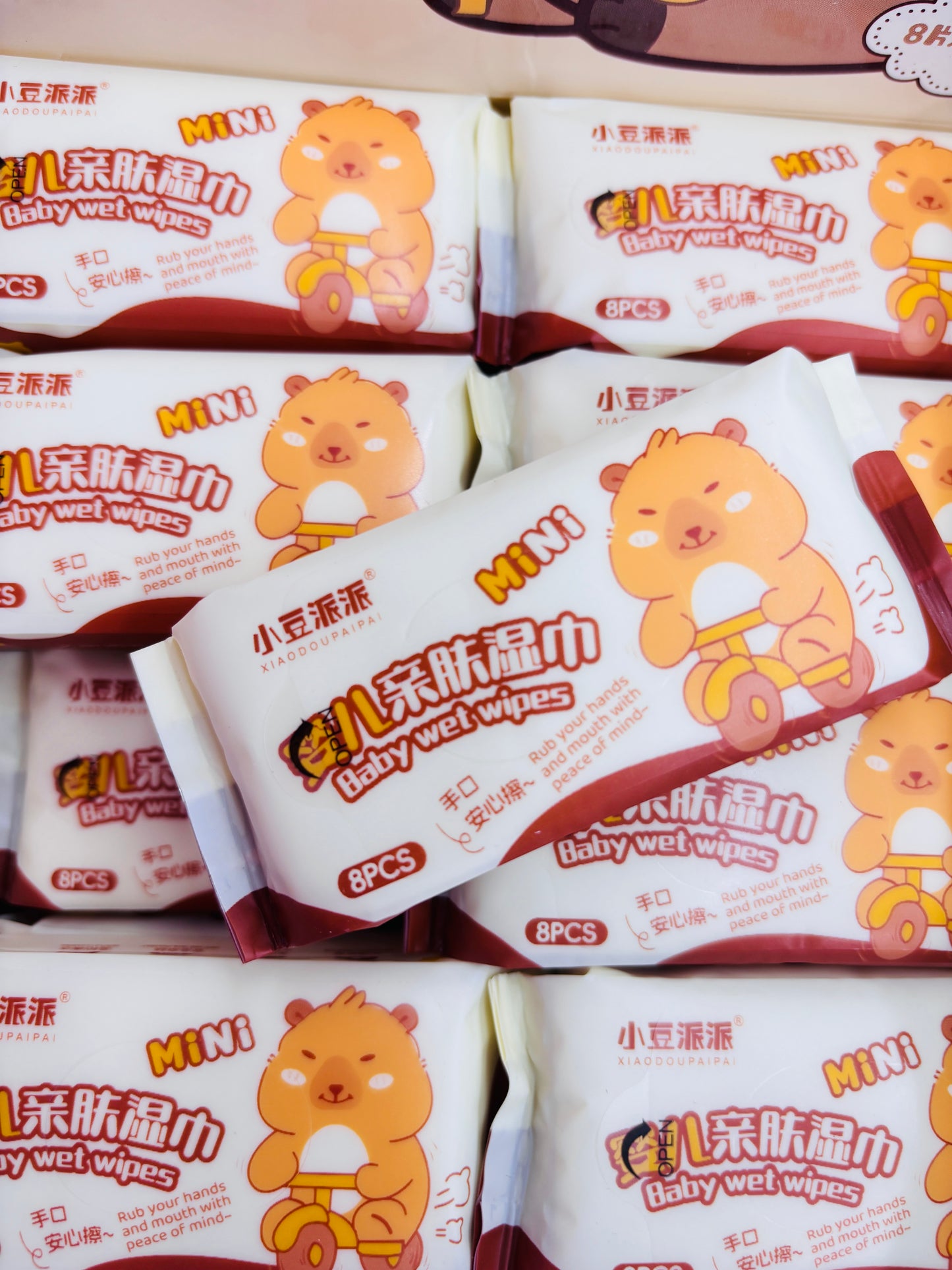 Kawaii Pocket Wet Wipe
