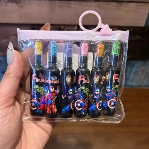 Avengers Bottle Highlighters ( Pack of 6 )