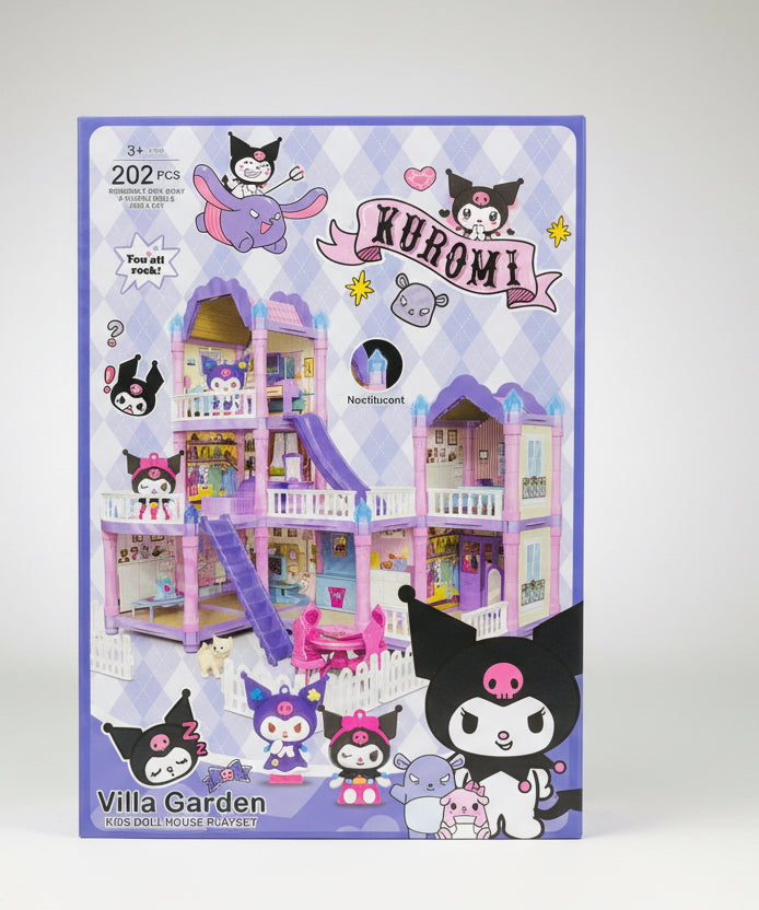 Kuromi Doll House Playset
