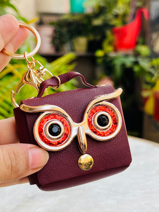 Owl City Key Chain + Coin Pouch