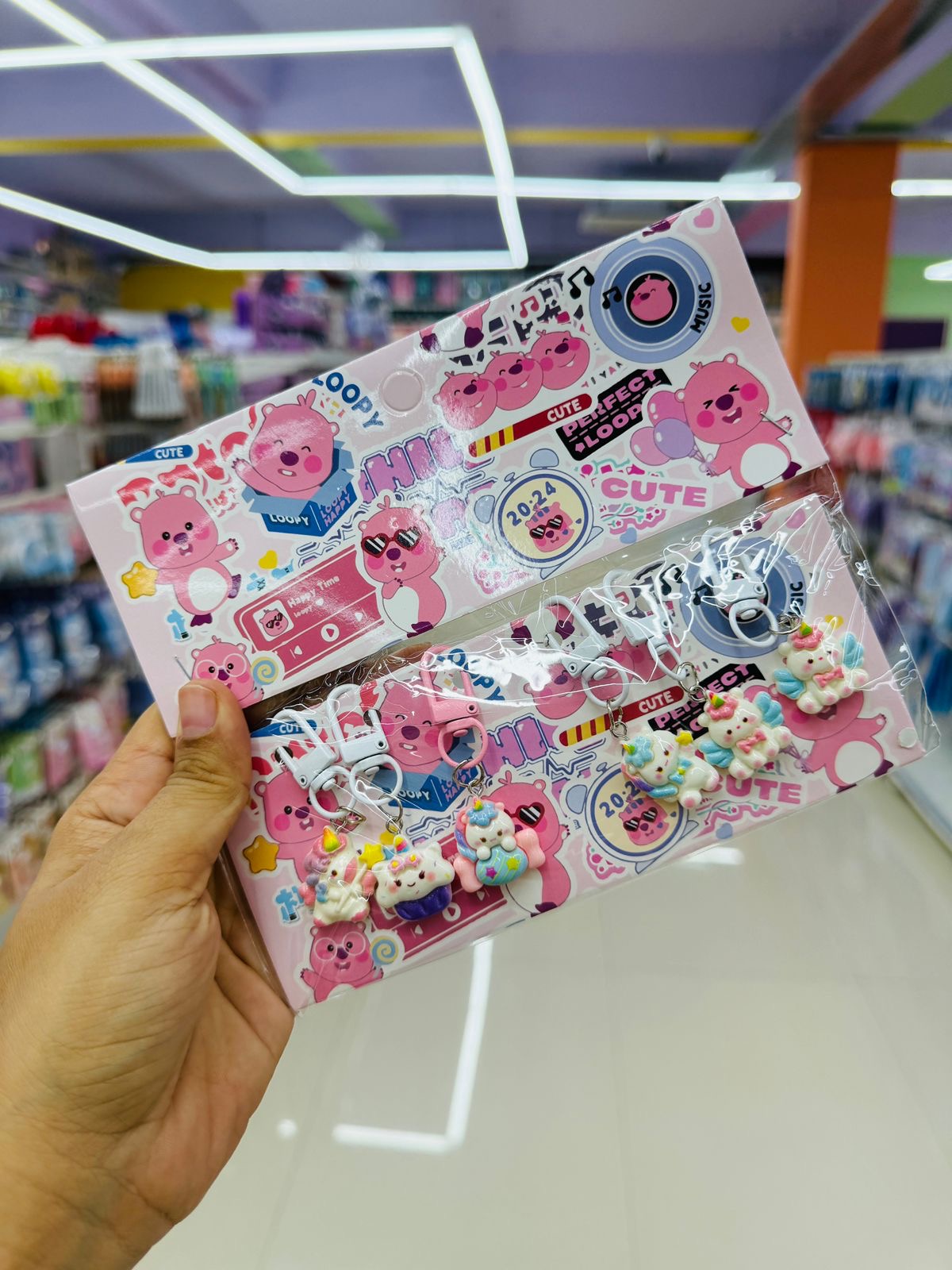 Lovely Mini Keychains (Set of 6)