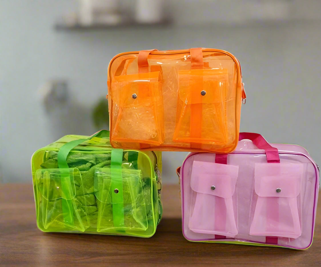 Transparent Neon Bags