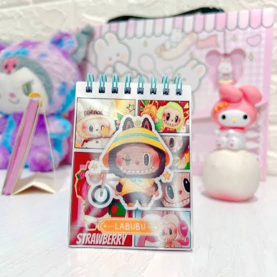 Labubu 3D Magic Standing Diary