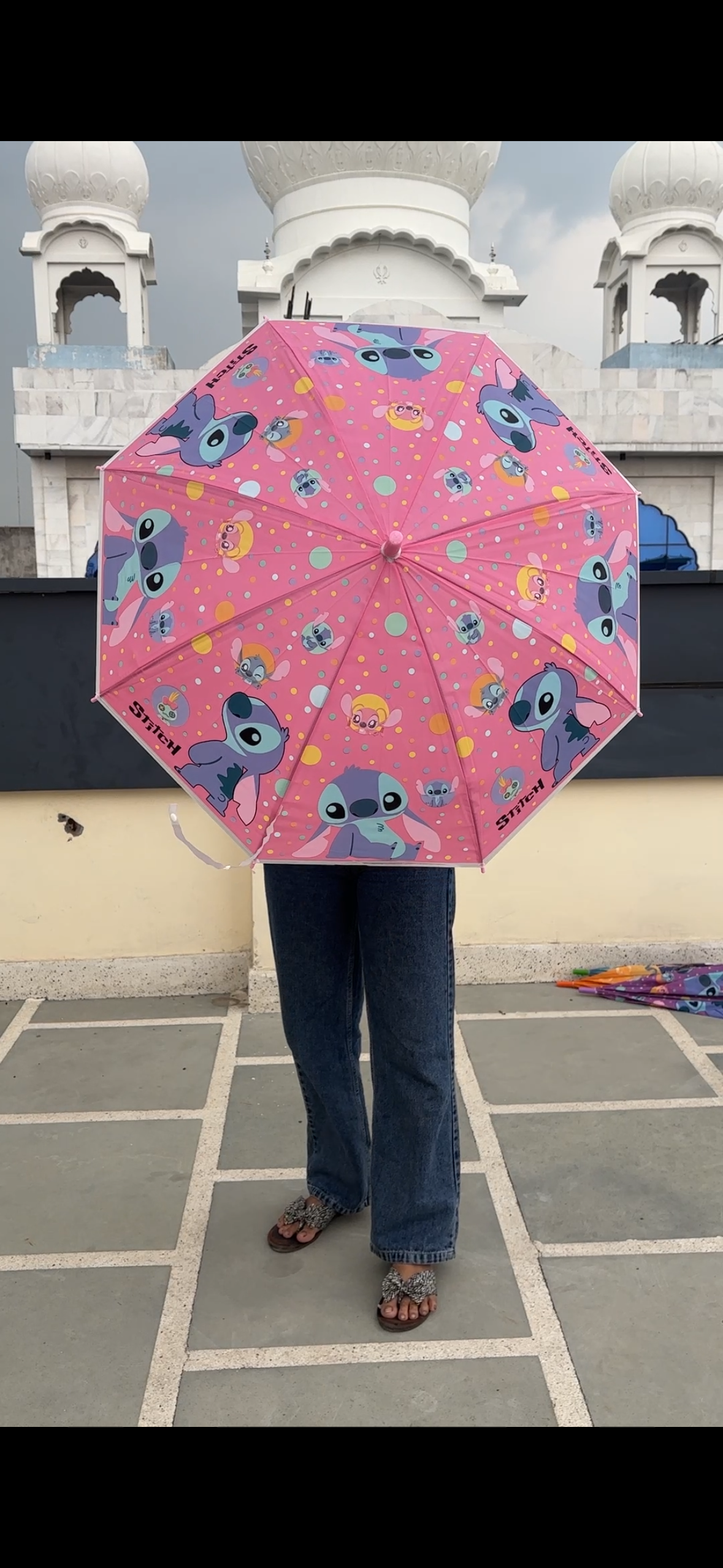 Cute Kids Cartoon Umbrella