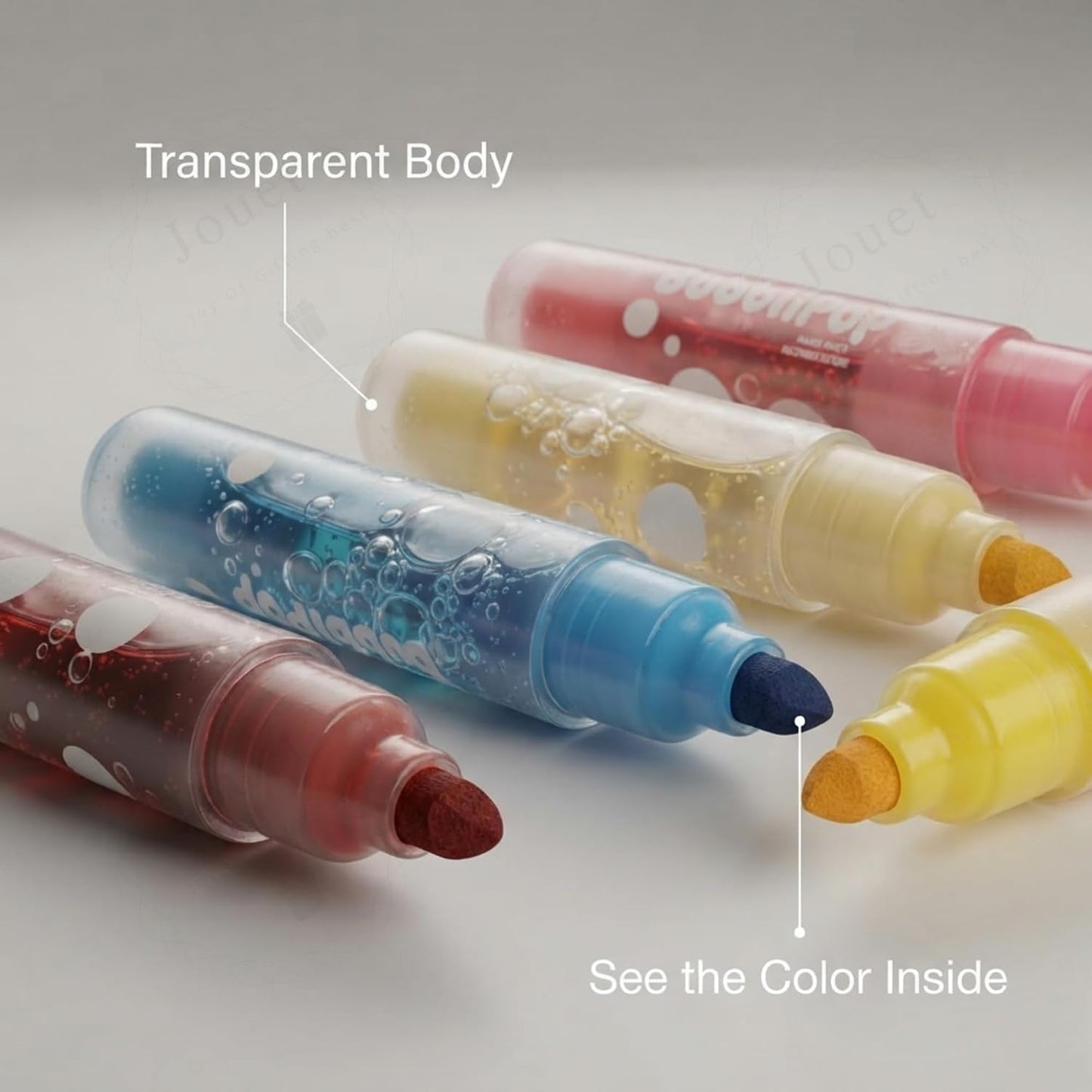 Bubblipop Washable Jumbo Colour Markers