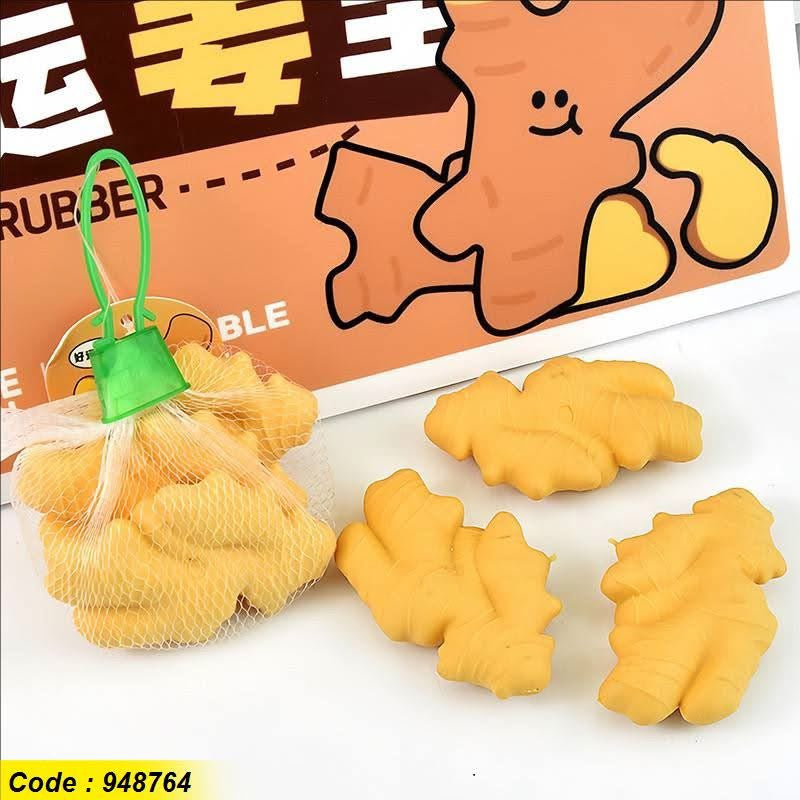 Ginger Shaped Rubber