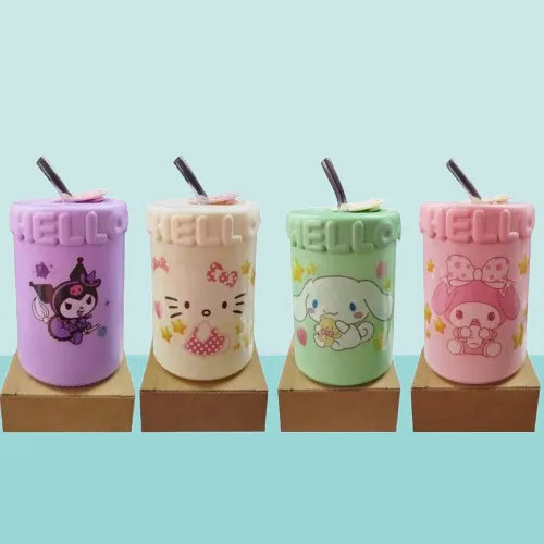 Sanrio Glass Sipper