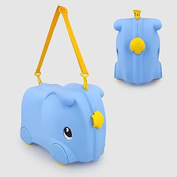 Elephant Ride-On Kids Suitcase