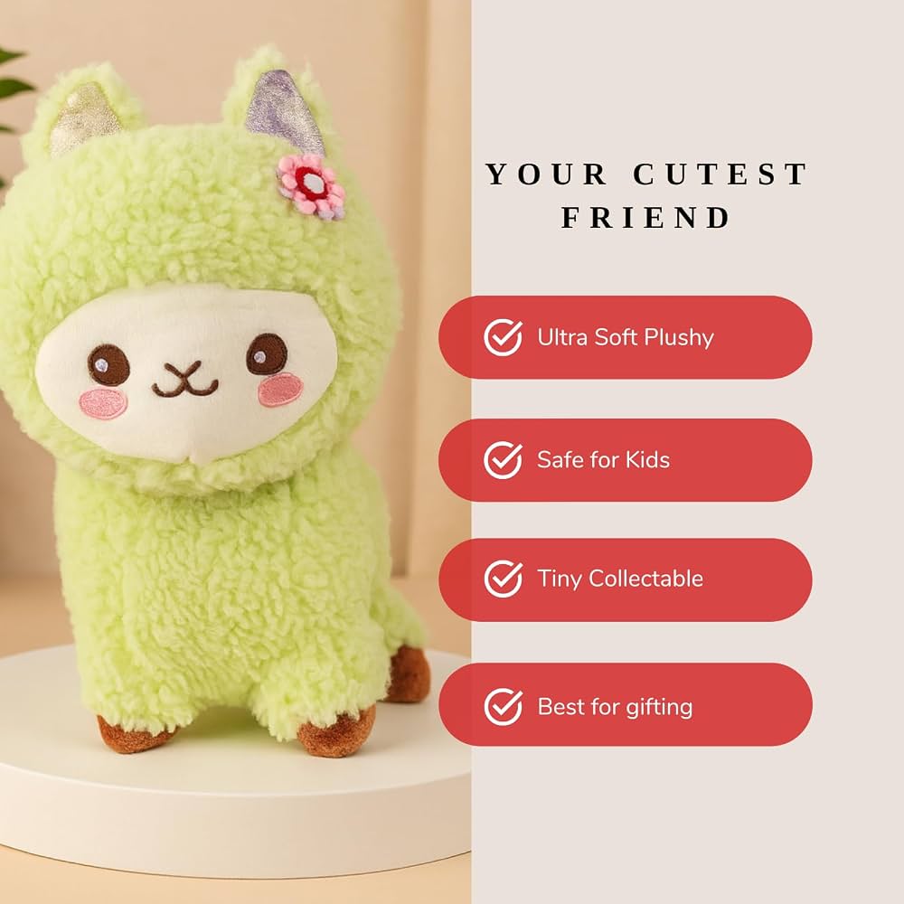 Alpaca Plush Soft Toy