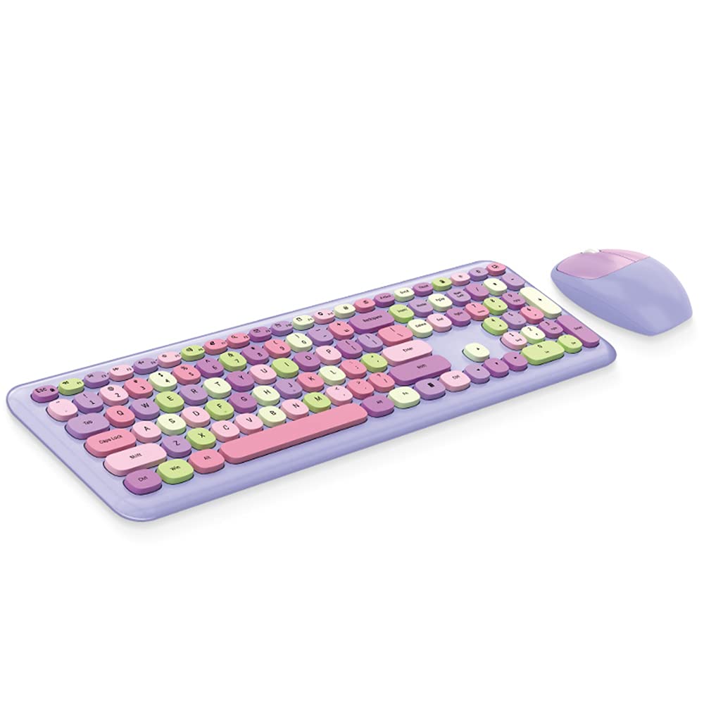 MOFii - 666 COLOURFUL Wireless keyboard Mouse combo set