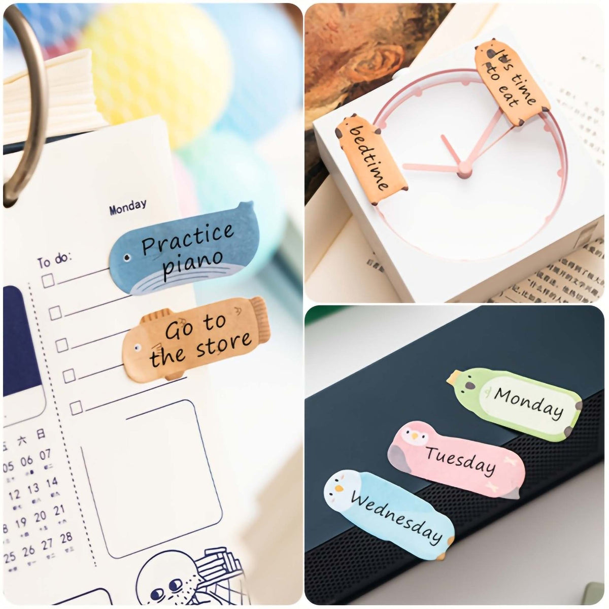 Wild Happy Animal Index Tabs | Sticky Notes