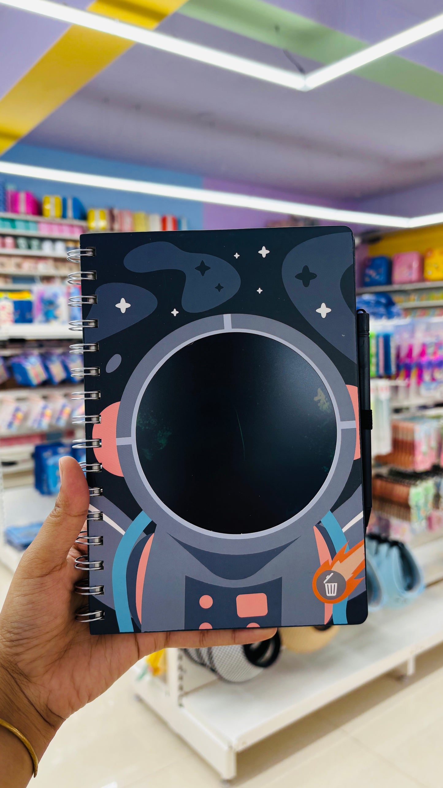 Astronaut Smart Notebook with LCD Writing Pad